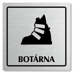 Botárna, 80x80mm, stříbrná, Arizona